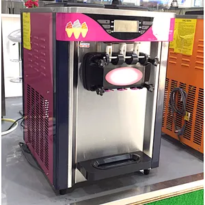 High quality mini type small table top soft serve ice cream machine