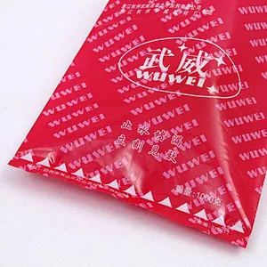 Red PE bags are used to seal the king's packaging