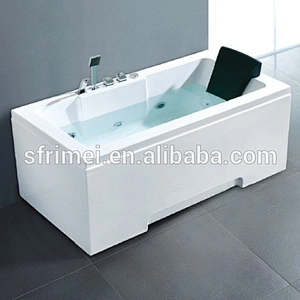 Japan Hot Sale Cheap Whirlpool Massage Bathtub Small Whirlpool Bathtub With Pillow