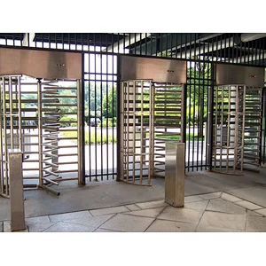 Factory Directly High Quality 34 Stainless Steel Full Height Turnstile For Mall