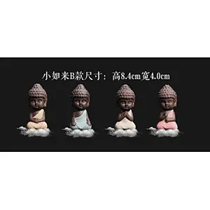 4 styles 3D Buddha Silicone molds handmade soap mold Buddha statue cake decorating tools