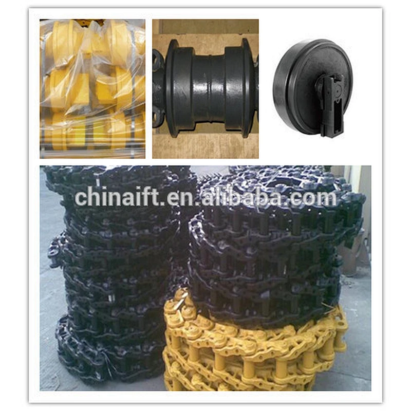 SHANTUI bulldozer undercarriage spare parts front idler track shoe carrier roller track roller for sale