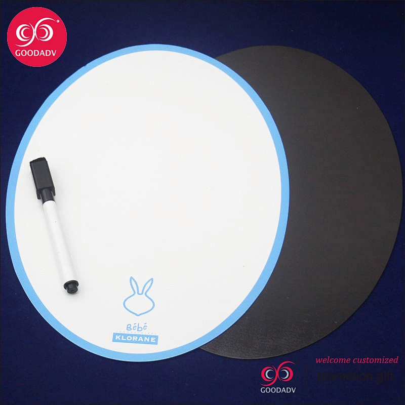 Round cartoon refrigerator message kids erasable whiteboard marker custom design only