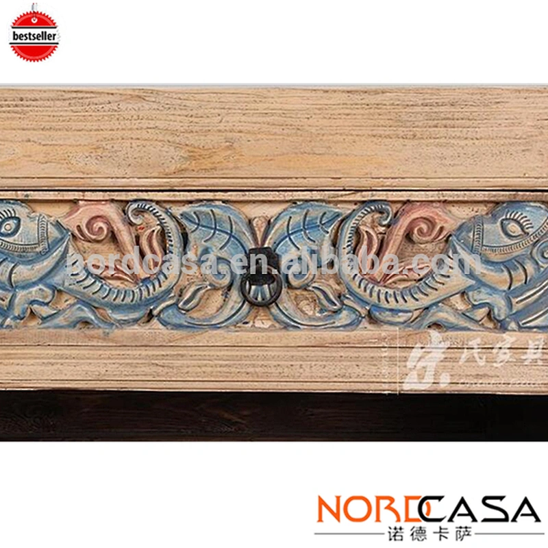 wholesale china antique hand carved TV Cabinets