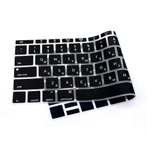 Wholesale China Import Mongolian black silicone keyboard cover Custom Silicone Keyboard Cover For Macbook 12