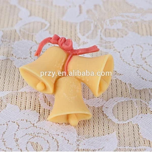 DIY Christmas bells sugar cake decoration silicone molds