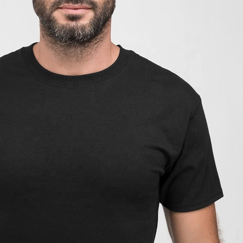 Custom Design Printing Men's 100% Polyester Dry Fit Plain T-shirts