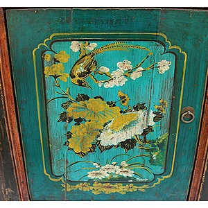 chinese antique reproduction oriental painted furniture