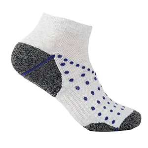 custom design wholesale unisex cotton running ankle socks sport