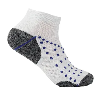 custom design wholesale unisex cotton running ankle socks sport