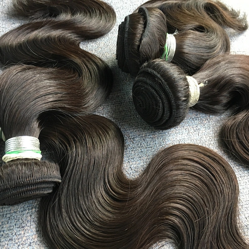 Factory price wholesale body wave cuticle aligned remy hair unprocessed brazilian hair extension