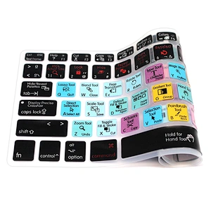 for Ado be Illustrator AI Silicone Laptop With Spanish Keyboard Skin silicone keyboard skin For macbook pro laptop