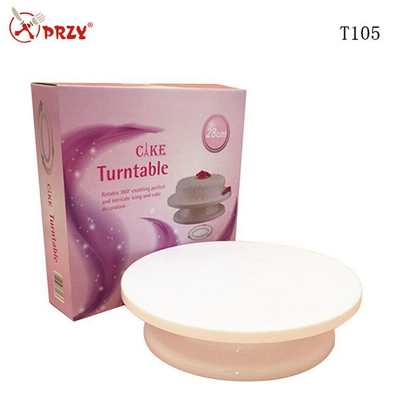 Cake decorating Tools Eco-friendly white color Cake turntable