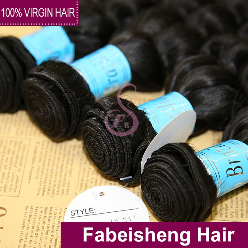 China supplier loose deep wave weave Brazilian virgin human hair hairstyles