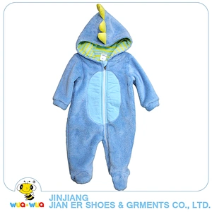 China manufacturer boutique baby boys long romper suit with hooded