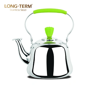 L21080502 Chinese Commercial Stainless Steel Tea Pot With Tea Strainer