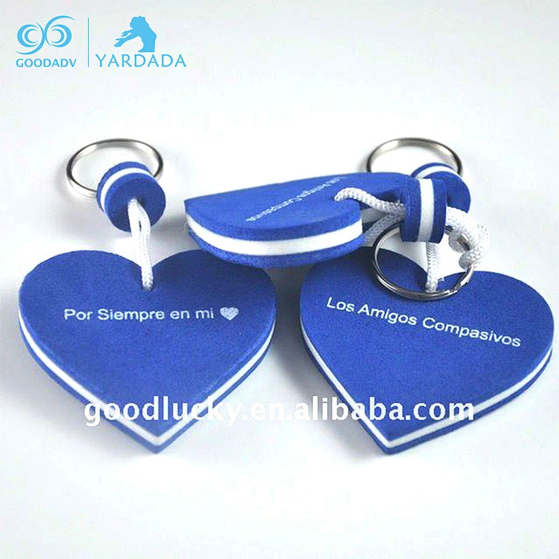 New design homemade eva floating keychain / eva foam keychain