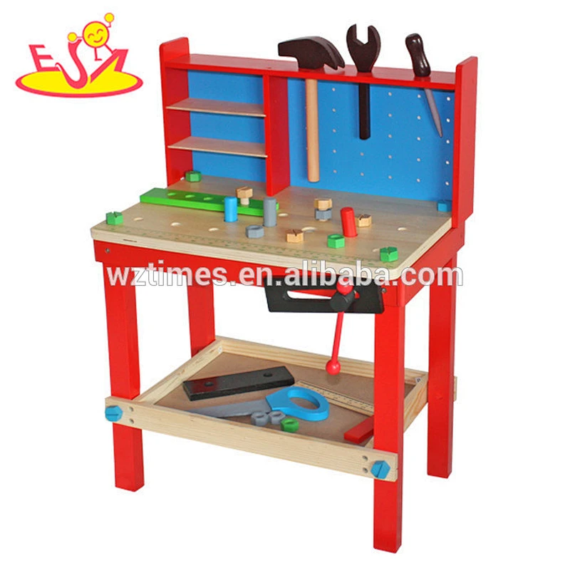 hottest sale kids wooden tool play set for wholesale W03D044
