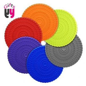 silicone heat resistant cup mat suction cup mat
