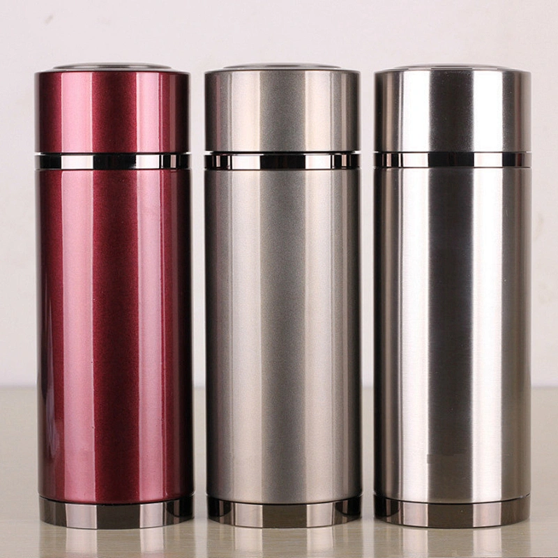 304 Stainless Steel Insulated Vacuum Cup Quality Business Tea Cup with Filter Water Bottle for Promotion Gift