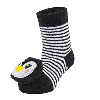 3d funny christmas tree gift baby thick terry socks