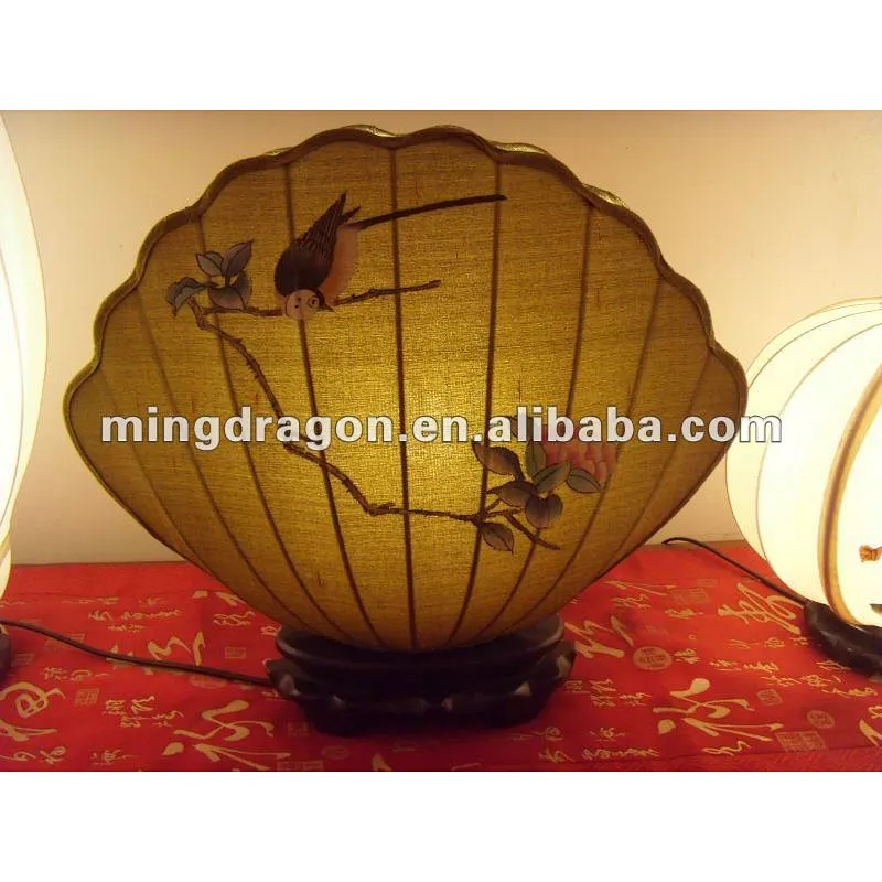 Chinese antique computer table lamp