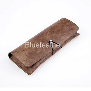 Unisex Style Soft Pouch Pu Leather Sunglasses Case