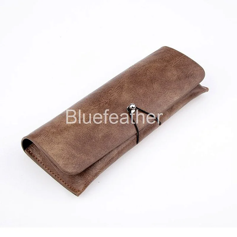 Unisex Style Soft Pouch Pu Leather Sunglasses Case