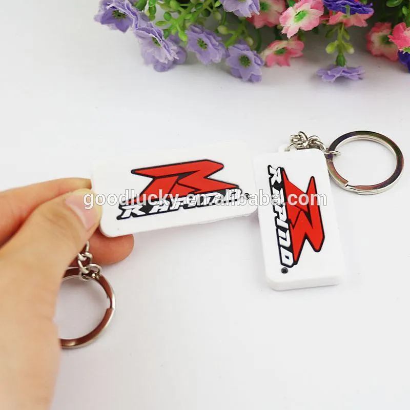 Rubber 2/3D keychain with P11 testing