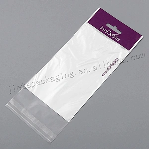 Transparent clear LDPE plastic bags for snack,custom logo orange pe garment plastic bag