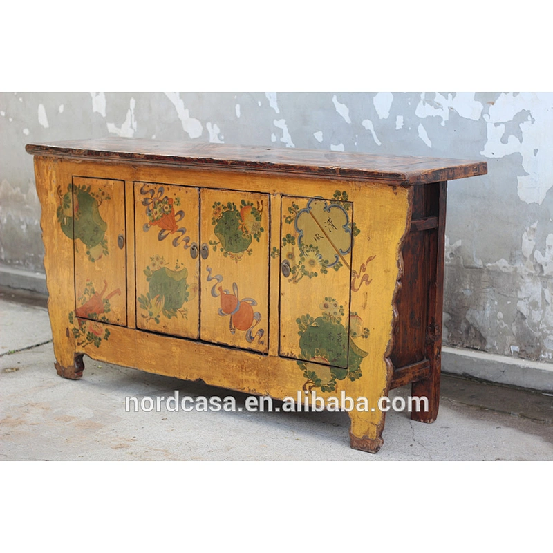 chinese antique hand painted shanxi furniture