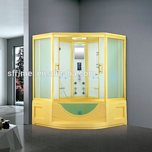K-7026B Luxury Steam Shower, Massage Room With TV, Steam Room With Whirlpool