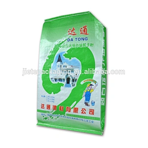 Factory supply oem design 50kg 20kg 10kg cement, putty powder pp woven bag with valve port