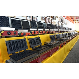 Stainless Steel Snack Food Making Machine and Waffle Maker Machine for Sale
