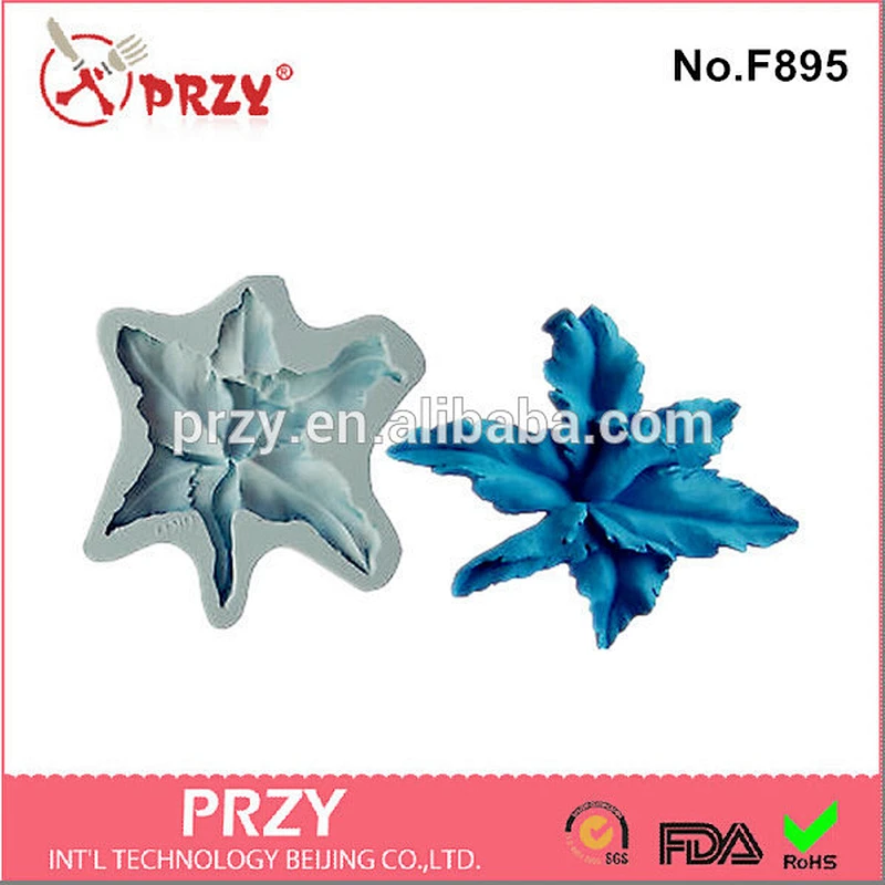 silicone orchid cake decorating fondant mold