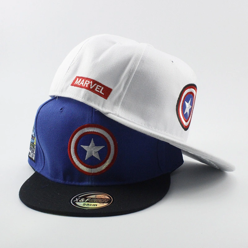 Fashion customize embroidered flexfit cap, 6 panel design men snapback cap hat