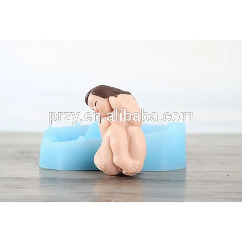 Handmade silicone mould naked women silicone soap mould candle mould Creative wacky gift silicone mold