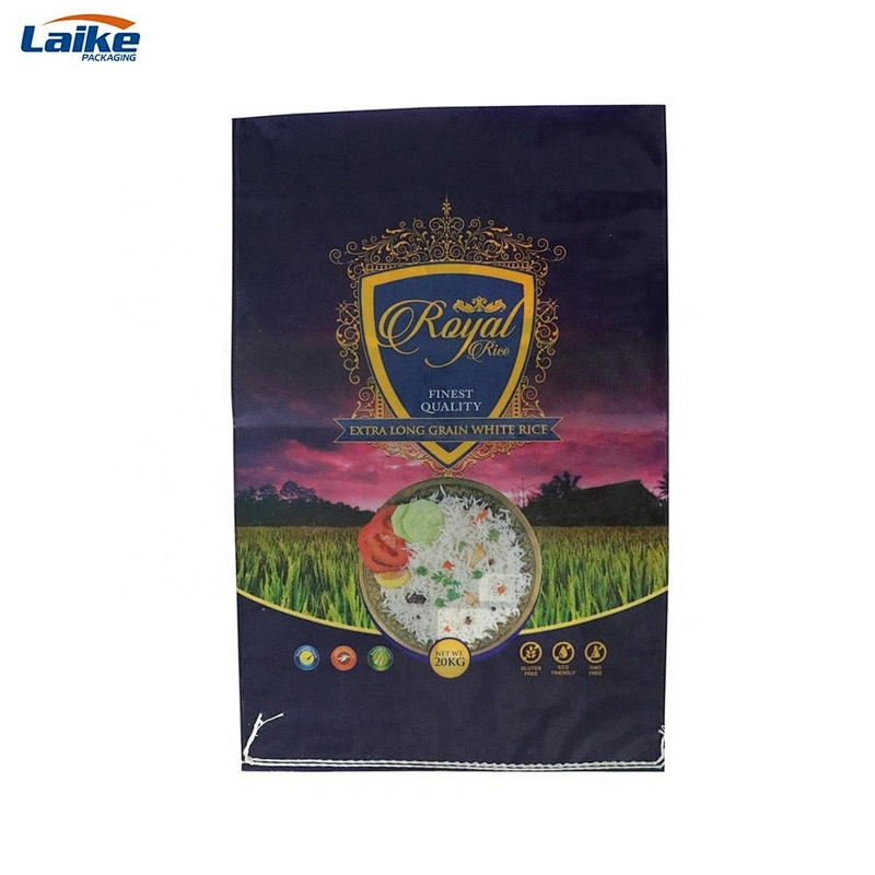 High quality pp flour woven sack bag of 10kg flour bag