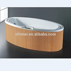 Hot sale spa pools oval cedar wood hot tub