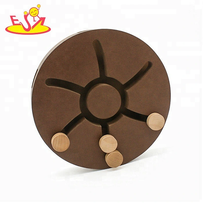 New design feeder hide and seek wooden interactive dog toys for IQ training W06F089