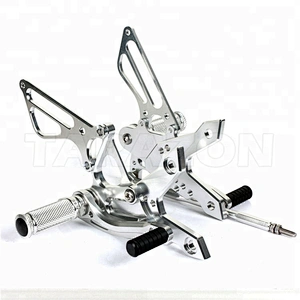 CNC Billet Adjustable Rear sets Rear set Foot rest For Kawasaki Z750