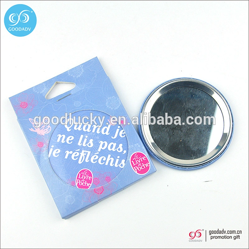 2018 China factory personalized custom pocket mirror