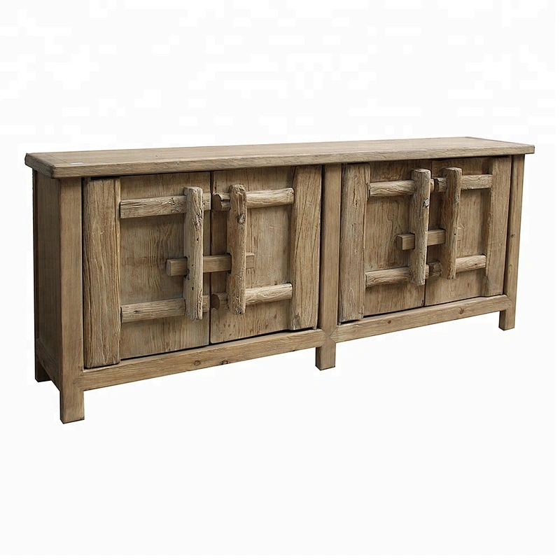 asian chinese recycle furniture  antique reclaimed  wood sideboard living room furniture