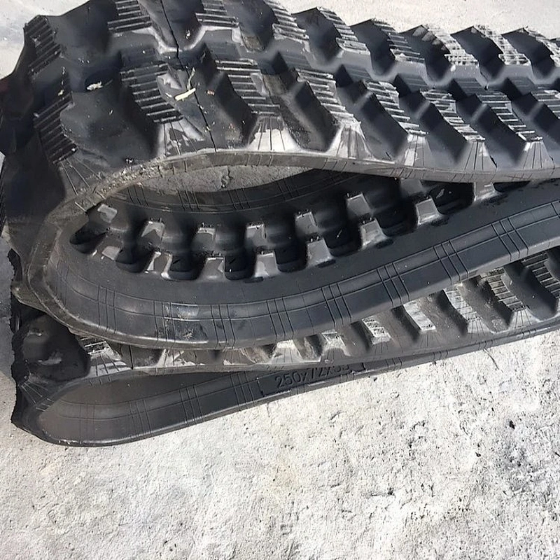 mini harvester rubber track mini excavator rubber tracks 500*100*57