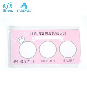Hot Sale Custom Pink Lovely Child Coated Paper Sticker Fridge Magnet