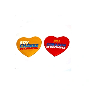 Newest design blank plastic pin badges Hot sale custom Heart shaped pin badges