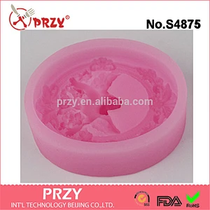 Angel Baby Soap Mold Sugar Craft Cake Decorating Tools Fondant Moulds