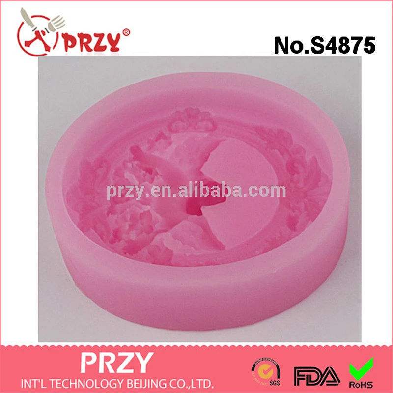 Angel Baby Soap Mold Sugar Craft Cake Decorating Tools Fondant Moulds