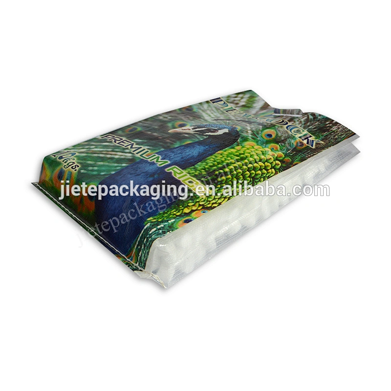 10kg Polypropylene Rice Woven Packaging Bag With Handle
