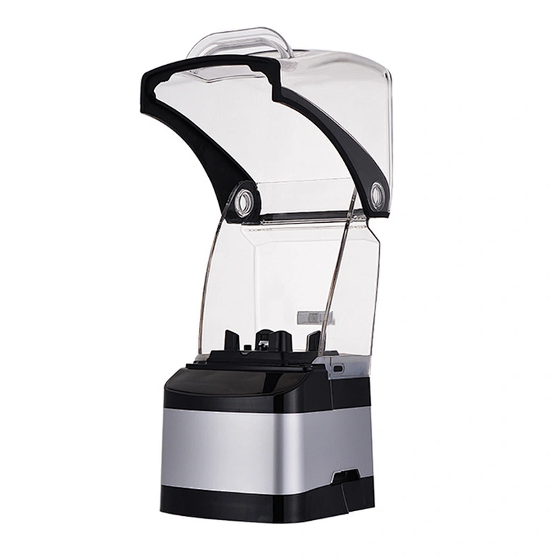 Multifunctional heavy duty large capacity commercial blender with sound cover and stainless steel blade
